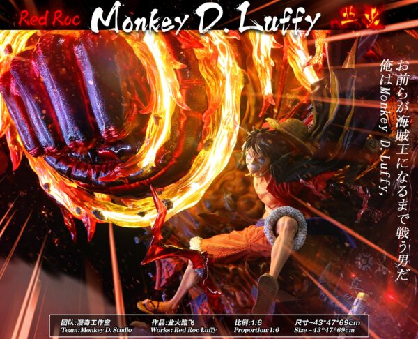 MONKEY D STUDIO – ONE PIECE: RED ROC LUFFY [SOLD OUT] - Image 3