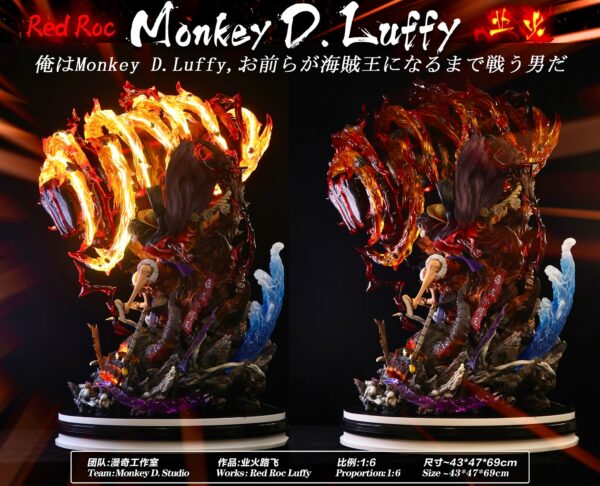 MONKEY D STUDIO – ONE PIECE: RED ROC LUFFY [SOLD OUT] - Image 4