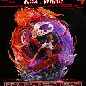 MONKEY D STUDIO – ONE PIECE: RED AND WHITE, LUFFY AND SHANKS [SOLD OUT]