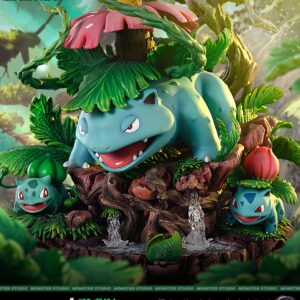 MONSTER STUDIO – POKEMON: EVOLUTION CHAIN SERIES 3. VENUSAUR EVOLUTION FAMILY [IN STOCK]