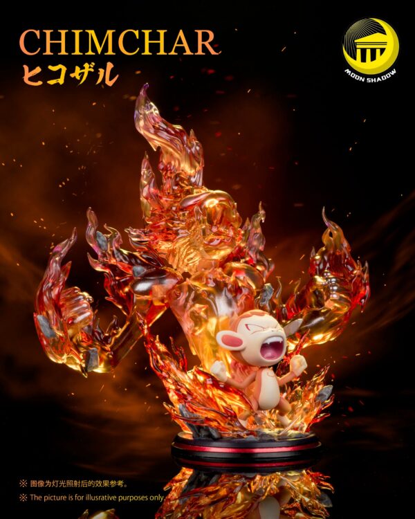 MOON SHADOW STUDIO – POKEMON: AWAKENING SERIES 6. CHIMCHAR [SOLD OUT] - Image 2