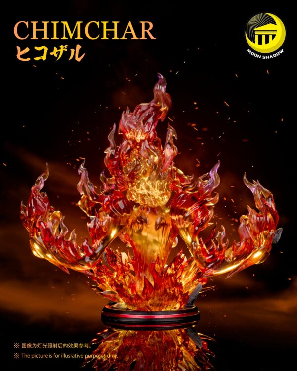MOON SHADOW STUDIO – POKEMON: AWAKENING SERIES 6. CHIMCHAR [SOLD OUT] - Image 3