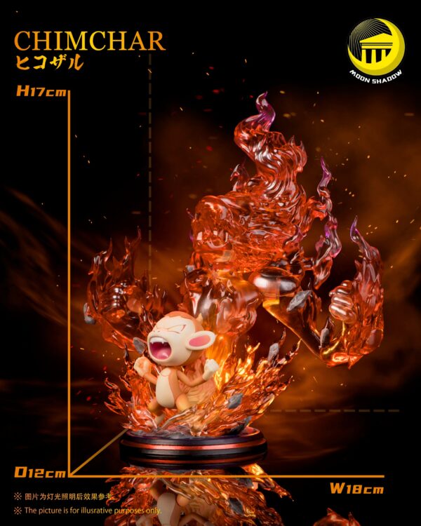 MOON SHADOW STUDIO – POKEMON: AWAKENING SERIES 6. CHIMCHAR [SOLD OUT] - Image 4