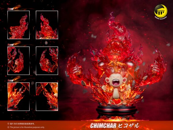 MOON SHADOW STUDIO – POKEMON: AWAKENING SERIES 6. CHIMCHAR [SOLD OUT] - Image 5