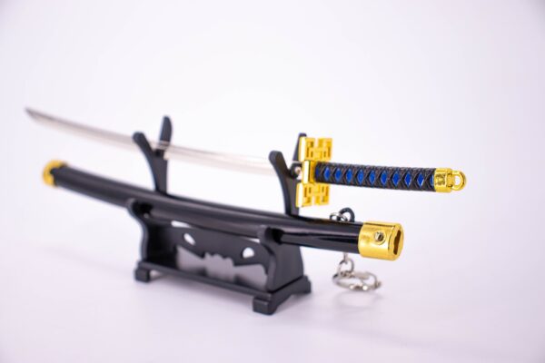 DEMON SLAYER – MUICHIRO TOKITO’S NICHIRIN SWORD KEYCHAIN - Image 2