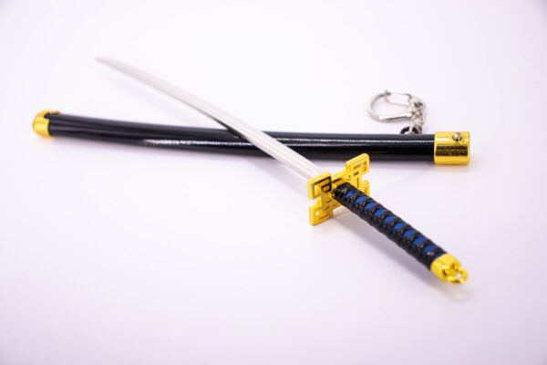 DEMON SLAYER – MUICHIRO TOKITO’S NICHIRIN SWORD KEYCHAIN - Image 4