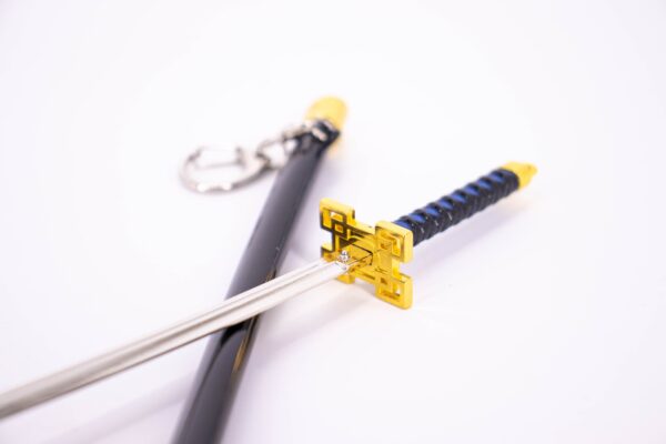 DEMON SLAYER – MUICHIRO TOKITO’S NICHIRIN SWORD KEYCHAIN - Image 5