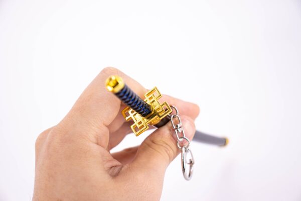 DEMON SLAYER – MUICHIRO TOKITO’S NICHIRIN SWORD KEYCHAIN - Image 7
