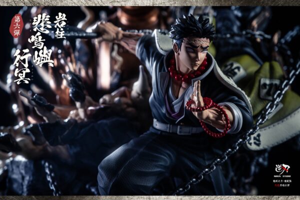 NIREN STUDIO – DEMON SLAYER: HASHIRA SERIES 6. STONE HASHIRA, GYOMEI HIMEJIMA [IN STOCK] - Image 2