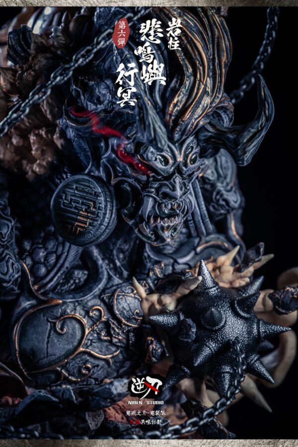 NIREN STUDIO – DEMON SLAYER: HASHIRA SERIES 6. STONE HASHIRA, GYOMEI HIMEJIMA [IN STOCK] - Image 7