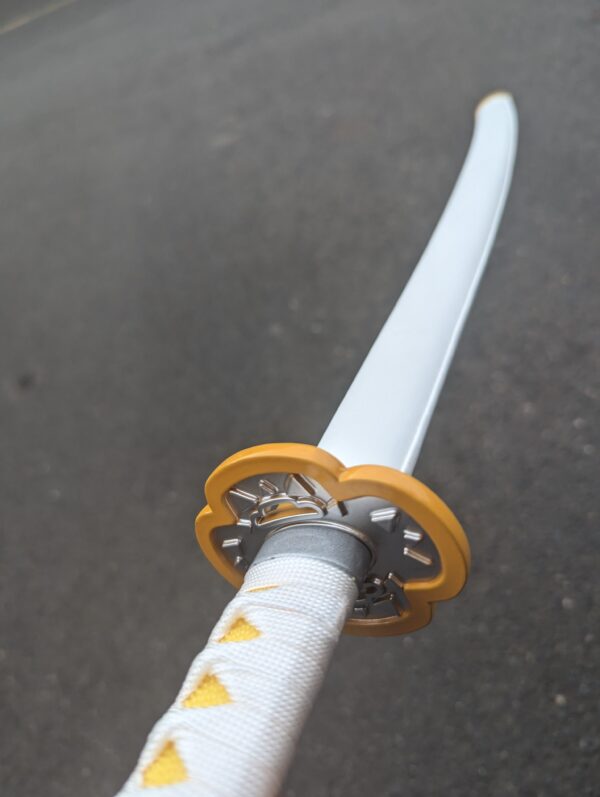 DEMON SLAYER - ZENITSU AGATSUMA'S NICHIRIN SWORD (with FREE sword stand) - Image 6