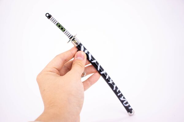 DEMON SLAYER – SANEMI SHINAZUGAWA’S NICHIRIN SWORD KEYCHAIN - Image 8