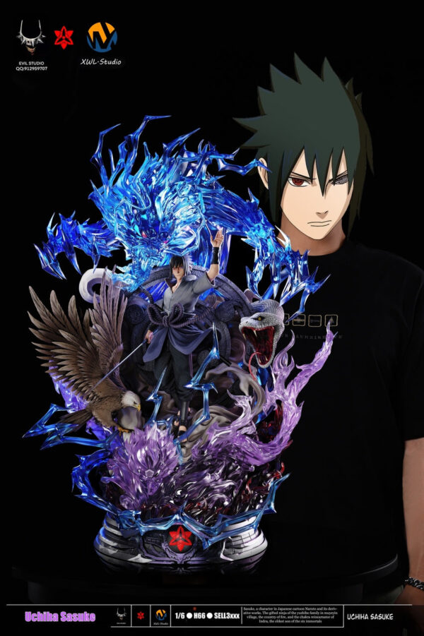 EVIL x XWL STUDIO – NARUTO: SASUKE UCHIHA [IN STOCK] - Image 4
