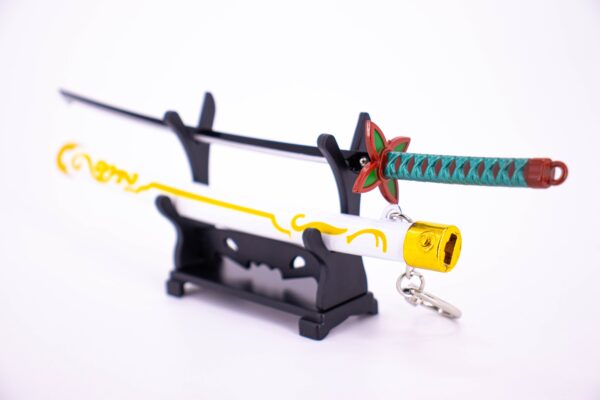 DEMON SLAYER – SHINOBU KOCHO’S NICHIRIN SWORD KEYCHAIN - Image 2