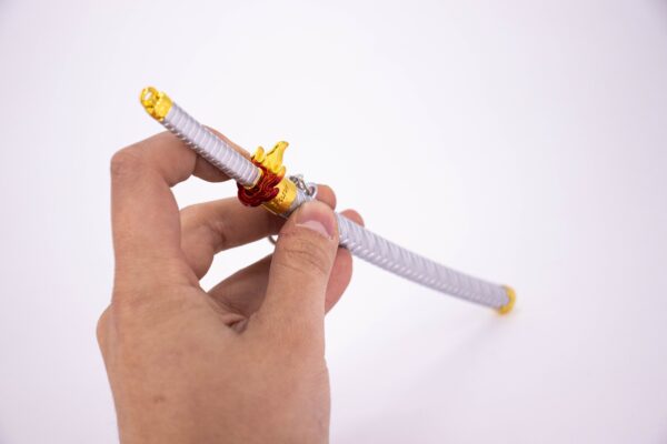 DEMON SLAYER – TANJIRO KAMADO’S FINAL NICHIRIN SWORD KEYCHAIN - Image 7