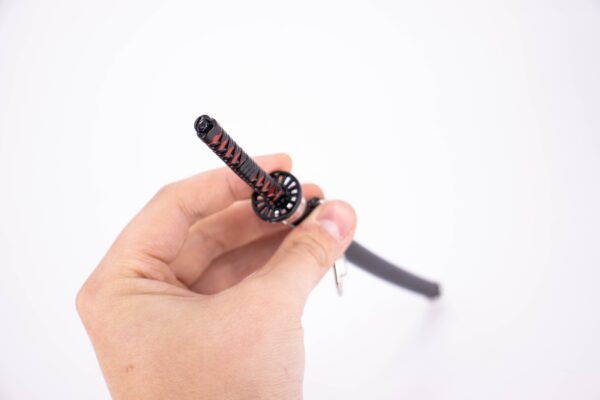 DEMON SLAYER – TANJIRO KAMADO’S NICHIRIN SWORD KEYCHAIN - Image 8