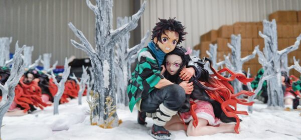 UP ART STUDIO – DEMON SLAYER: TANJIRO AND NEZUKO’S SNOW SCENE [SOLD OUT] - Image 3