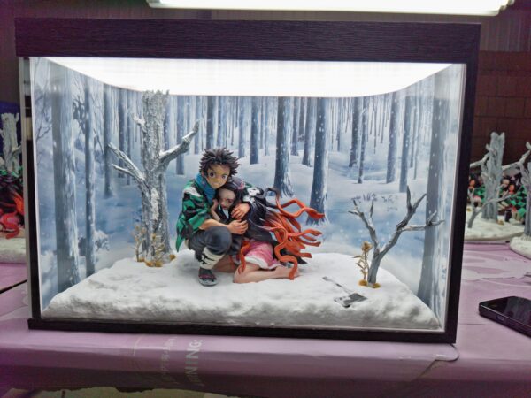 UP ART STUDIO – DEMON SLAYER: TANJIRO AND NEZUKO’S SNOW SCENE [SOLD OUT] - Image 5