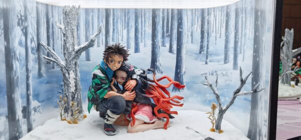 UP ART STUDIO – DEMON SLAYER: TANJIRO AND NEZUKO’S SNOW SCENE [SOLD OUT] - Image 6