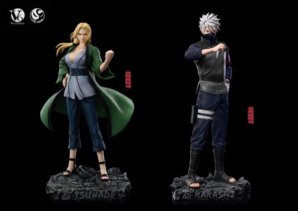 V6 x STONE CUSTOM STUDIO – NARUTO: HOKAGE SERIES 5. TSUNADE AND 6. KAKASHI [IN STOCK]