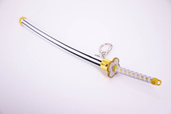 DEMON SLAYER – ZENITSU AGATSUMA’S NICHIRIN SWORD KEYCHAIN - Image 6