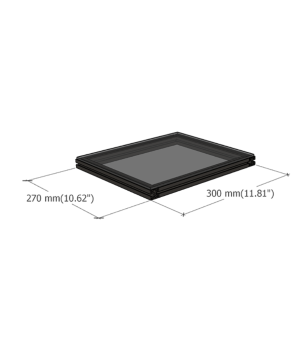 MODUSPACE – DF SERIES ADJUSTABLE HALF SHELF [PRE-ORDER] - Image 2