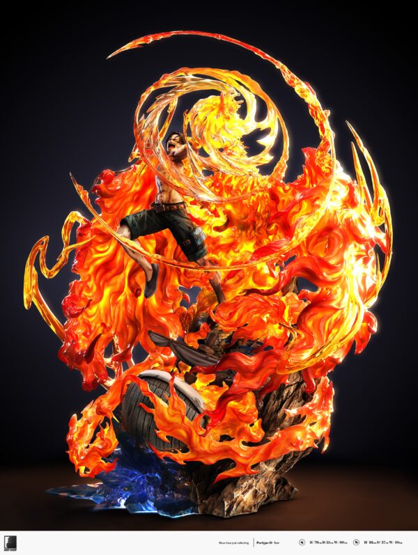 LAST SLEEP STUDIO – ONE PIECE: FIRE PHOENIX ACE [PRE-ORDER] - Image 2