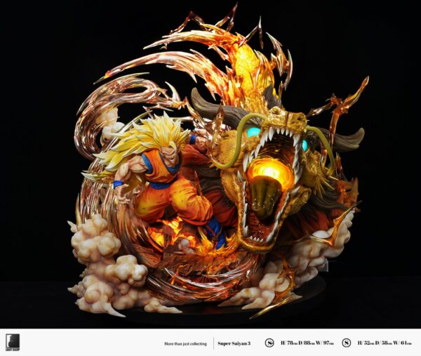 LAST SLEEP STUDIO – DRAGON BALL Z: SUPER SAIYAN 3 DRAGON FIST GOKU [PRE-ORDER]
