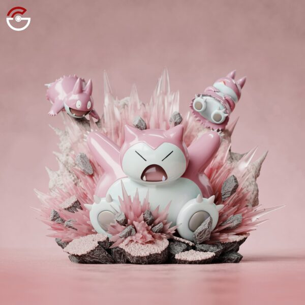 GUANG ZHU STUDIO – POKEMON: SNORLAX EVOLUTION FAMILY [PRE-ORDER] - Image 4