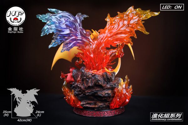 KING FINGER STUDIO – POKEMON: CHARIZARD FAMILY EVOLUTIONARY SERIES [PRE-ORDER] - Image 7