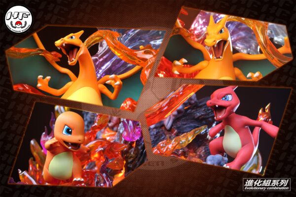 KING FINGER STUDIO – POKEMON: CHARIZARD FAMILY EVOLUTIONARY SERIES [PRE-ORDER] - Image 3