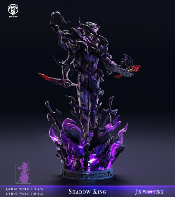 MASK STUDIO – SOLO LEVELING: SHADOW MONARCH, SUNG JINWOO [PRE-ORDER] - Image 8