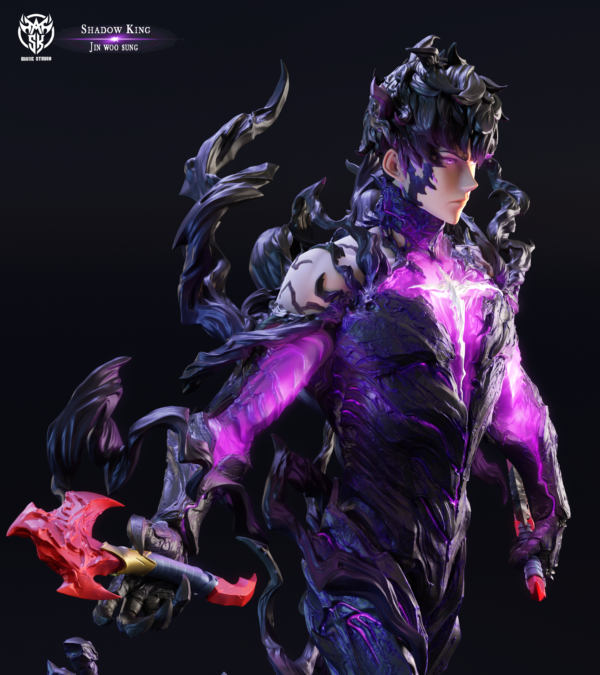 MASK STUDIO – SOLO LEVELING: SHADOW MONARCH, SUNG JINWOO [PRE-ORDER] - Image 4