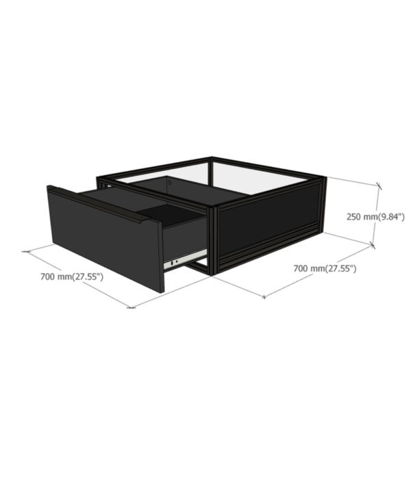 MODUSPACE – MAX SERIES DISPLAY RISER WITH DRAWER [PRE-ORDER] - Image 2