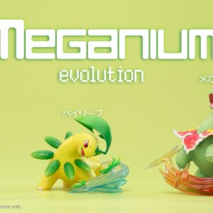 MG STUDIO – POKEMON: SCALE WORLD SERIES, MEGANIUM EVOLUTION FAMILY [PRE-ORDER]