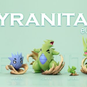 MG STUDIO – POKEMON: SCALE WORLD SERIES, TYRANITAR EVOLUTION FAMILY [PRE-ORDER]