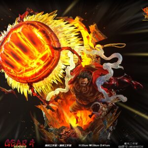 MORE FUN x MONKEY D STUDIO – ONE PIECE: GEAR FOURTH “BOUNDMAN” KONG GUN LUFFY [PRE-ORDER]