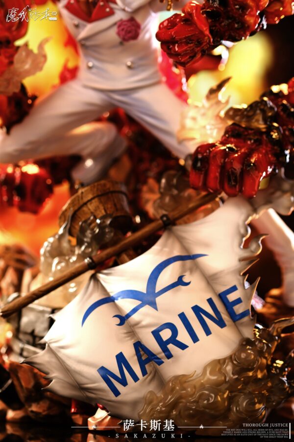 MOWOZHANGBEN STUDIO – ONE PIECE: MARINE ADMIRAL, SAKAZUKI “AKAINU” [PRE-ORDER] - Image 4