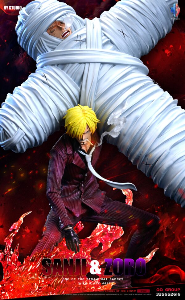 NY STUDIO – ONE PIECE: SANJI CARRYING ZORO [PRE-ORDER] - Image 3