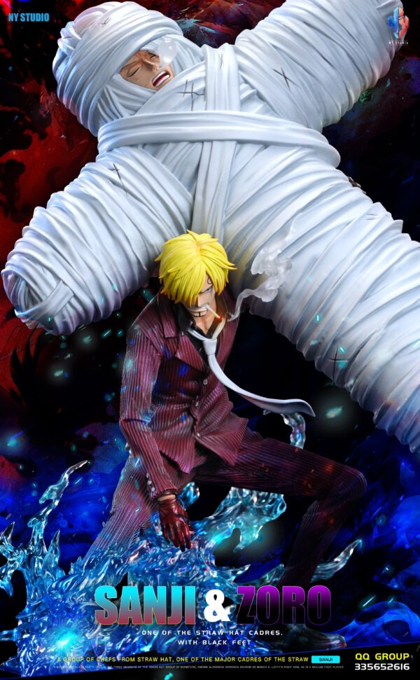 NY STUDIO – ONE PIECE: SANJI CARRYING ZORO [PRE-ORDER] - Image 2