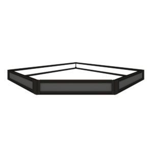 MODUSPACE – SIXTH SERIES CORNER 45° DISPLAY RISER [PRE-ORDER]