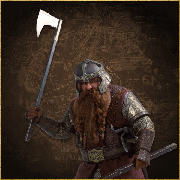 UNITED CUTLERY – LORD OF THE RINGS: BEARDED AXE OF GIMLI (UC2628) - Image 13