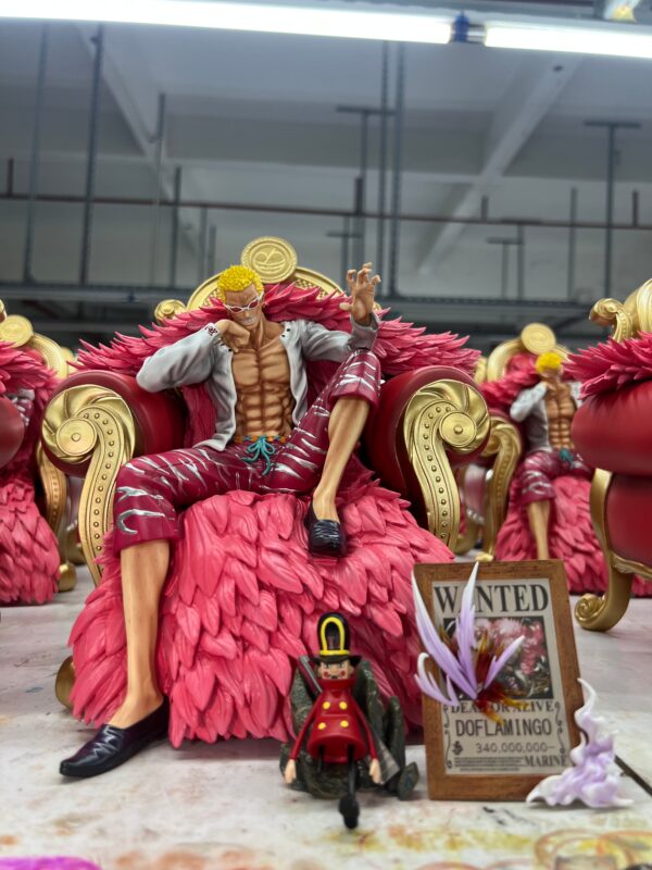 WAKE STUDIO – ONE PIECE: 7 WARLORDS SERIES 2. SITTING POSE DOFLAMINGO [IN STOCK] - Image 7
