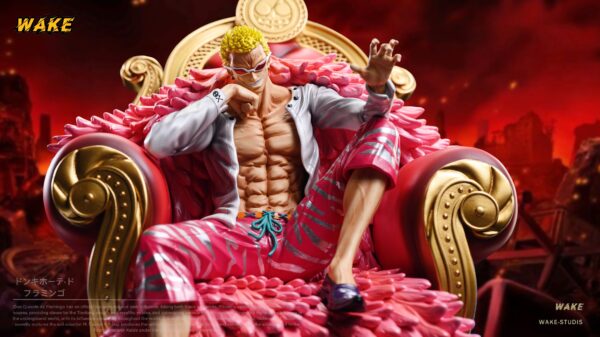 WAKE STUDIO – ONE PIECE: 7 WARLORDS SERIES 2. SITTING POSE DOFLAMINGO [IN STOCK] - Image 3