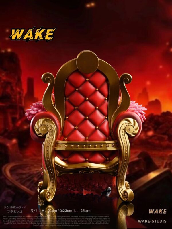 WAKE STUDIO – ONE PIECE: 7 WARLORDS SERIES 2. SITTING POSE DOFLAMINGO [IN STOCK] - Image 4