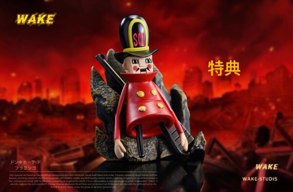 WAKE STUDIO – ONE PIECE: 7 WARLORDS SERIES 2. SITTING POSE DOFLAMINGO [IN STOCK] - Image 5